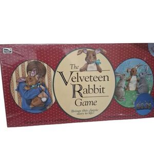 The Velveteen Rabbit Board Game Vintage 1994 Rose Art